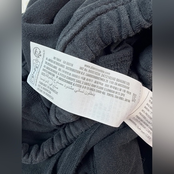 Hollister Women’s Drawstring Jogger in Black Size Medium Short - Picture 6 of 12